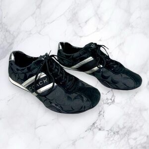 Coach Jayme Monogram Canvas Sneakers